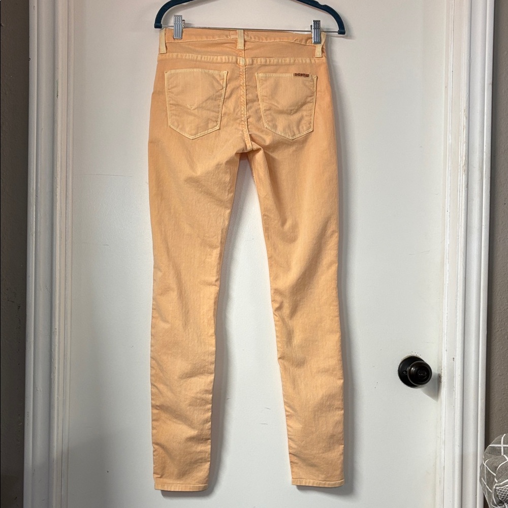 Hudson Jeans Skinny Pants in Peach